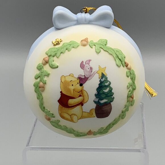 1998 Disney Pooh Piglet Christmas Ornament One Little Star Makes A Difference - Picture 4 of 11